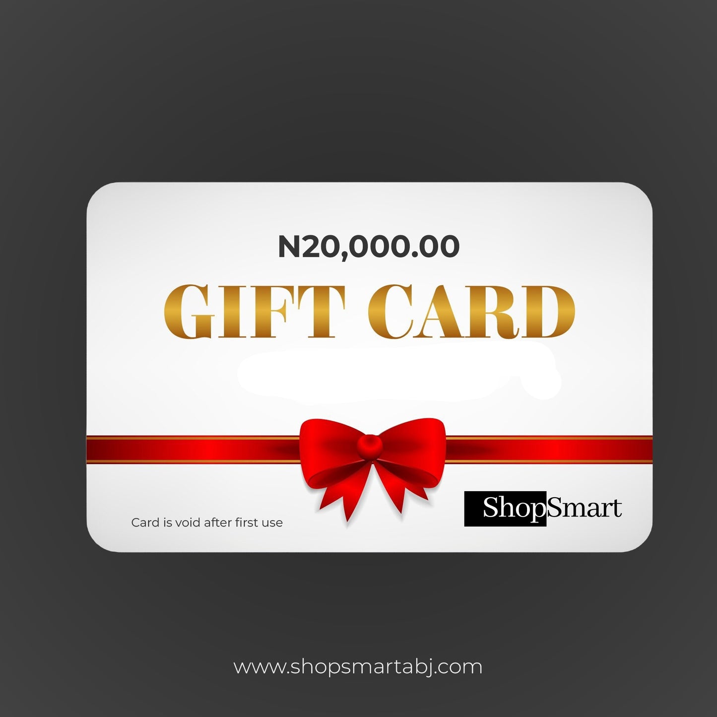 SHOPSMART GIFT CARD