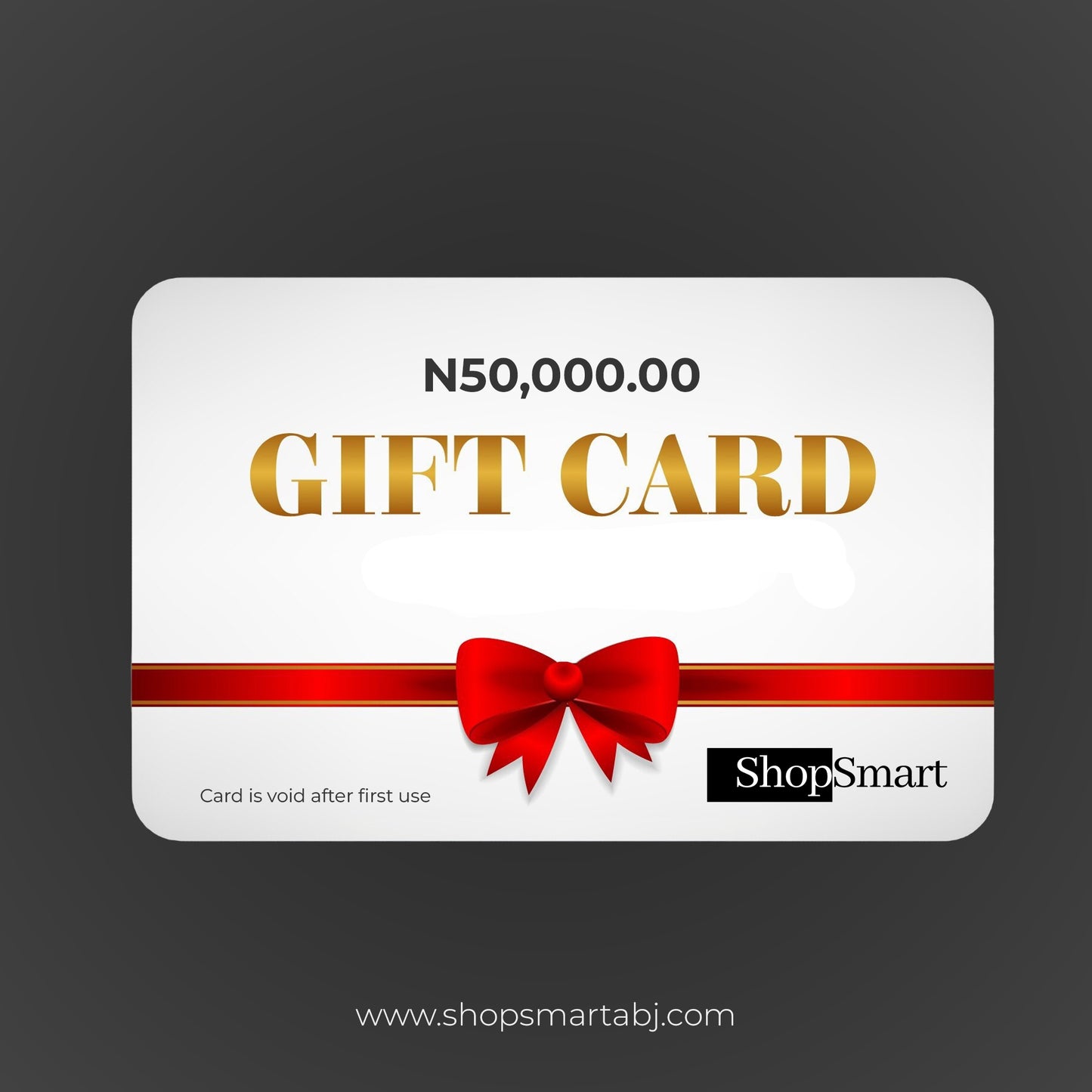 SHOPSMART GIFT CARD